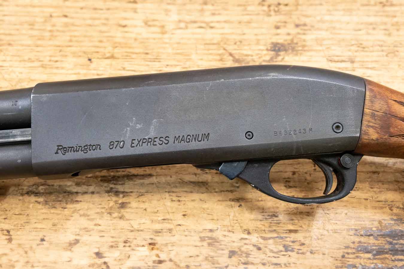 REMINGTON 870 Express Magnum 12 Gauge Police Trade-in Shotguns